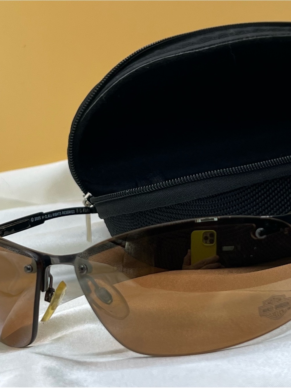 Harley Davidson sunglasses.